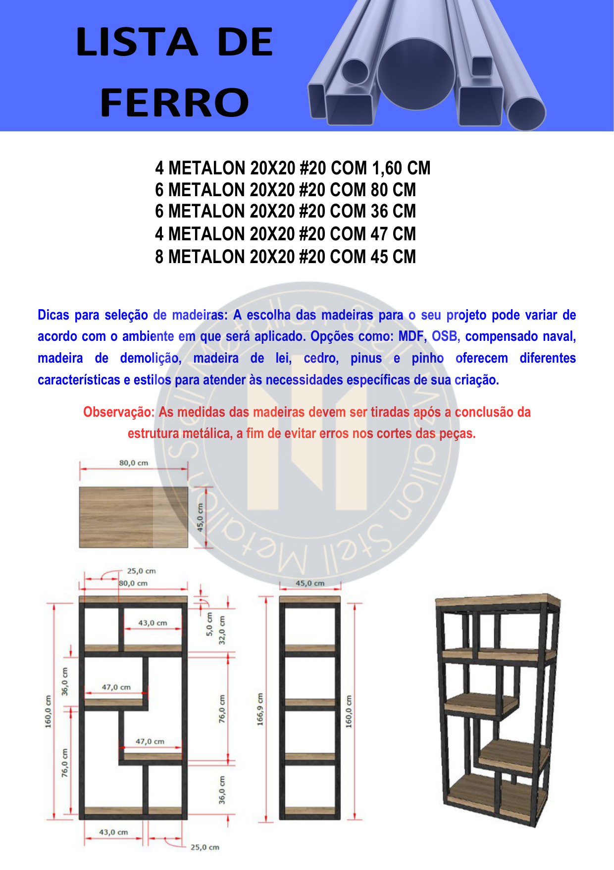 Mesa Auxiliar Minimalista