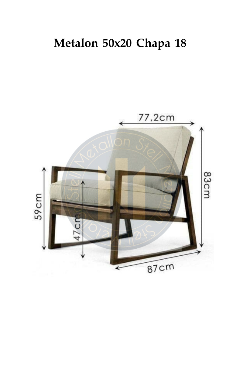 Estante de Pared 50x20