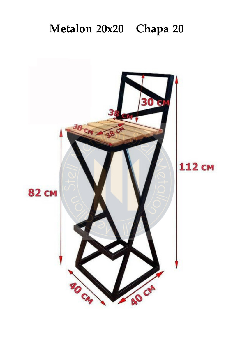 Estantería Organizadora Simple 20x20