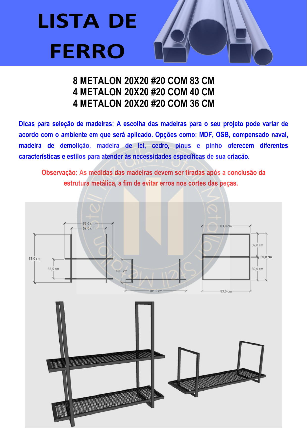 Librero Modular de Estructura Metálica